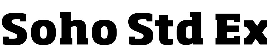Soho Std Extra Bold Font Download Free